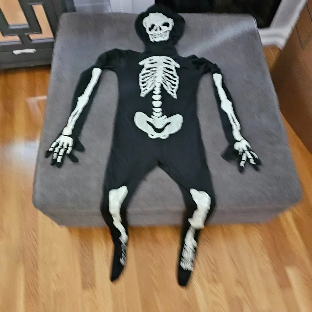 Morphsuits Unisex Halloween glow in the dark Skeleton Costume One Piece Bodysuit